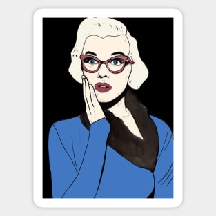 Marilyn Monroe pop art Sticker